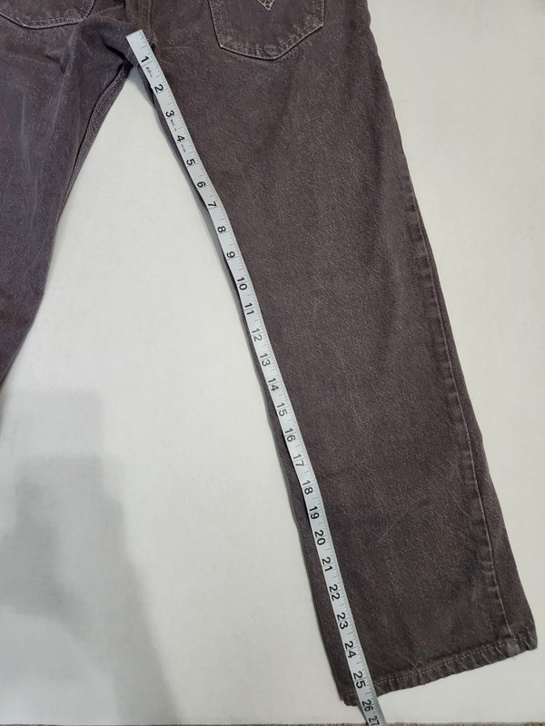 Boys Gray Levis Jeans 505 Straight Size 14 27x27 gallery