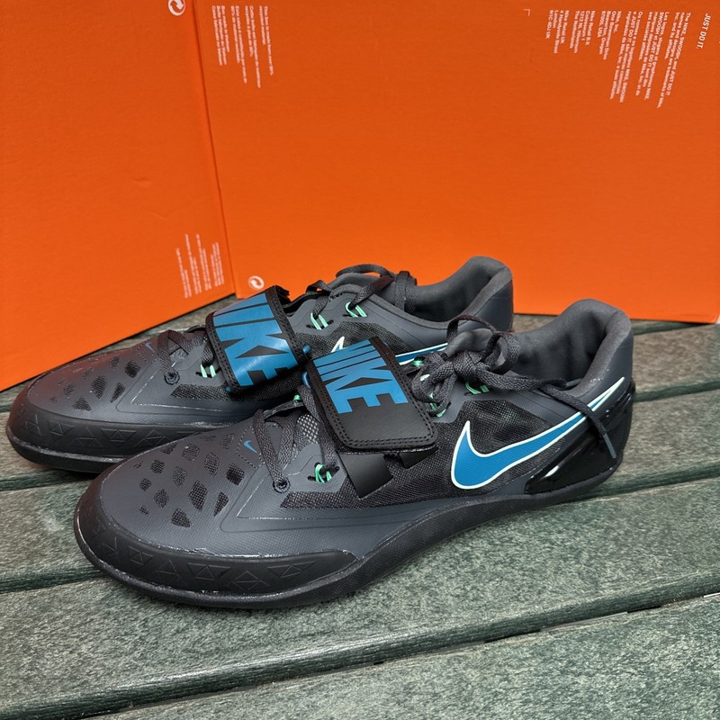 New Nike Zoom Rotational 6 Track & Field Shoes Black fz9606-001 Men’s Size 6.5