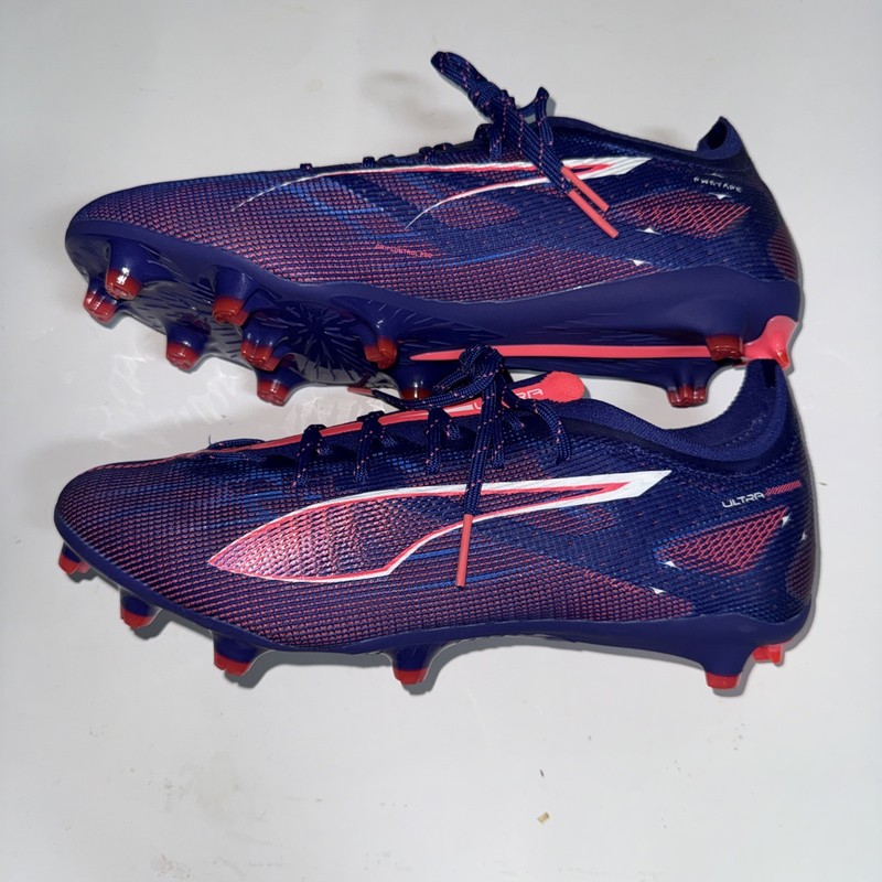 PUMA Ultra 5 Pro Firm GroundArtificial Ground Soccer Cleats Mens Blue Sneakers A