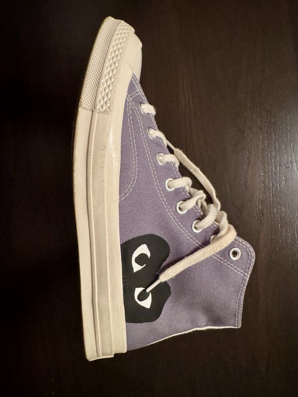 Converse Comme des Garçons PLAY Chuck 70 High Top Steel Gray/Egret/Black gallery