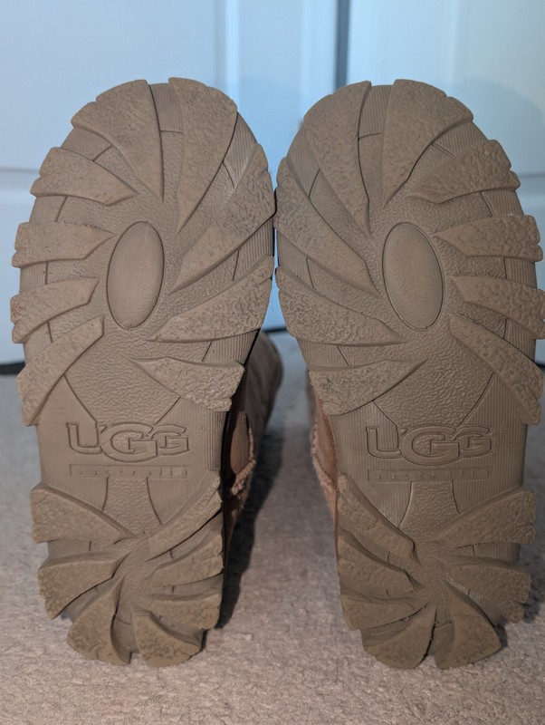 UGG Classic Tall 5845 Chestnut Suede Sheepskin Boots Women's Size 7 gallery