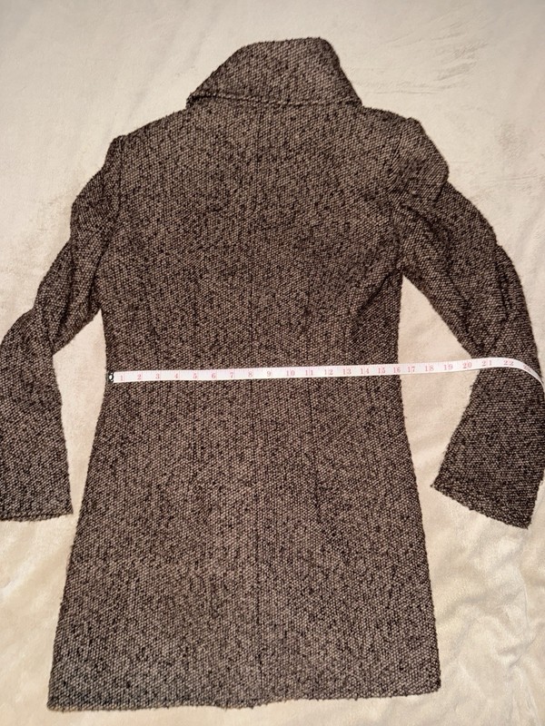 VTG DKNY Pea Coat Women Double Breasted Wool Blend Small Jacket ~ EUC gallery