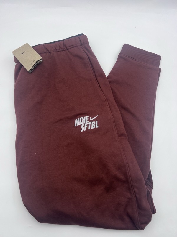 Nike Womens DC7251-273 Dri-Fit Flux Softball Joggers Brown- XL