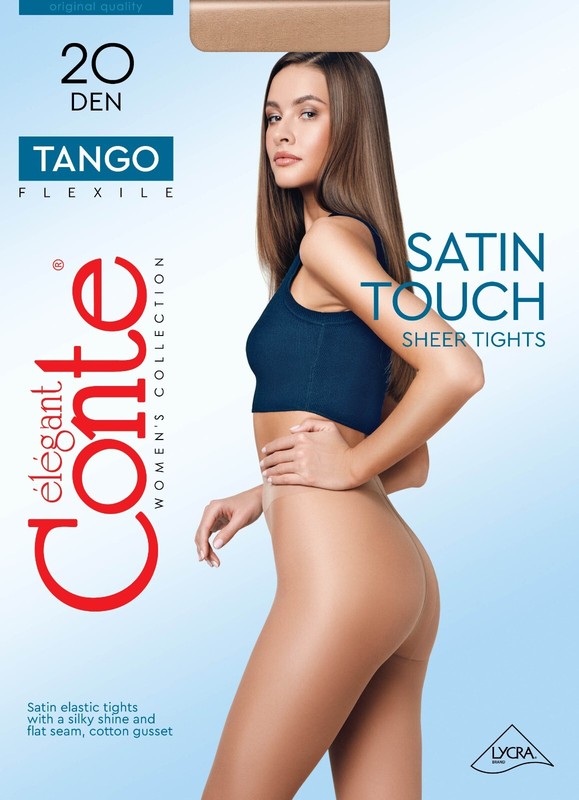 Conte TANGO 20den -tights – effect of SATIN TOUCH
