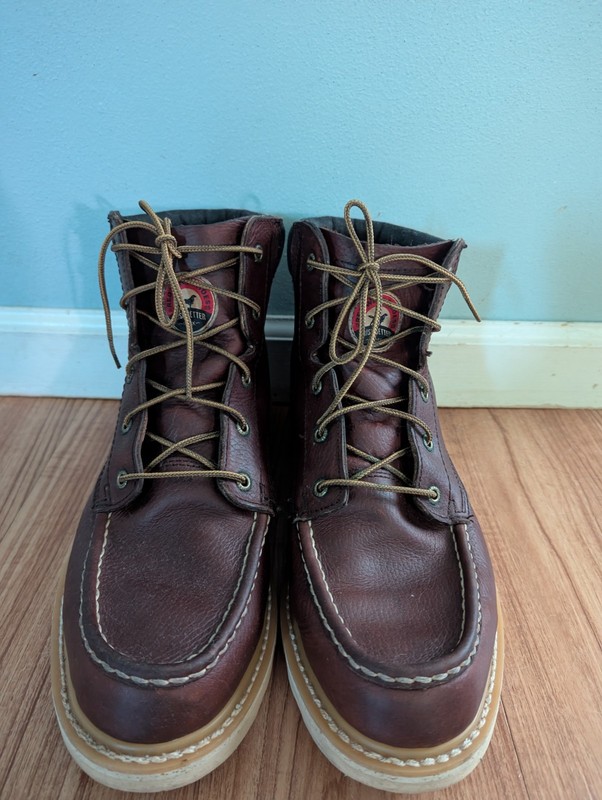 Irish Setter Red Wing 83605 Boot ASHBY Men’s 6” Size 12 D Soft Toe Leather B88