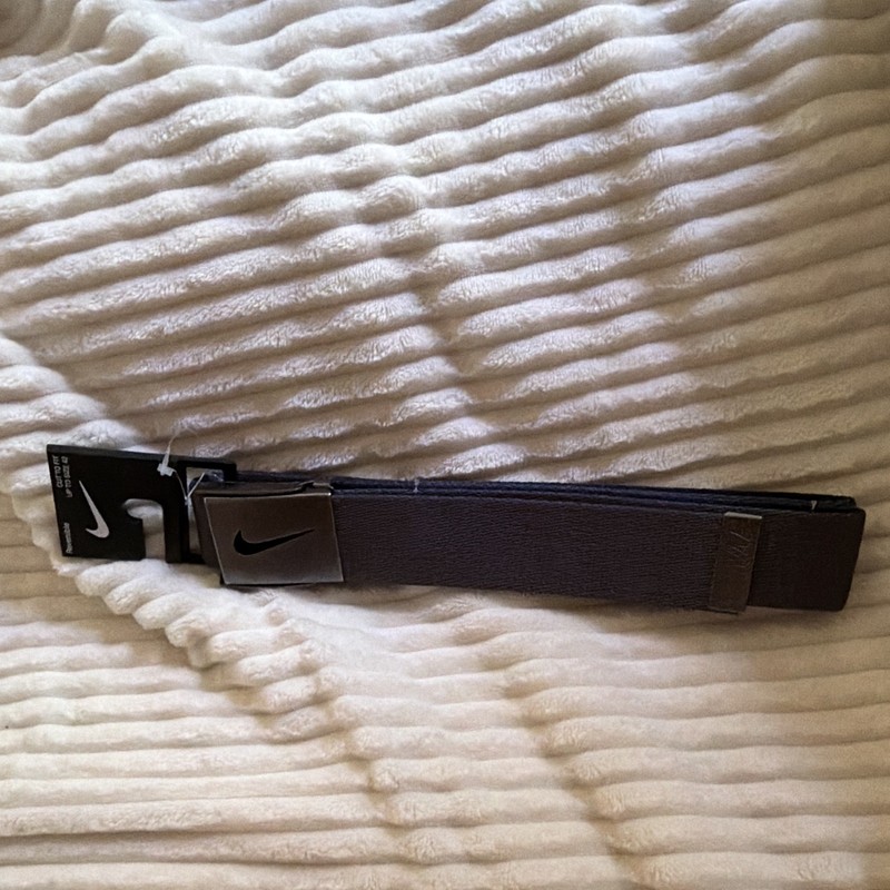 Nike Men’s Reversible Cut-to-Fit Adjustable Golf Belt Up to 42 Gray/Blue
