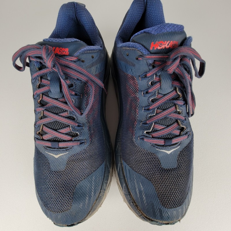 Hoka Challenger ATR 5 Men's Trail Running Shoes Blue Red Size 8 114093 gallery
