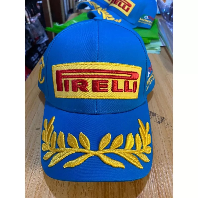 Pirelli Men’s Aldult Embroidery Outdoor Casual Adjustable Baseball Cap Hat Blue