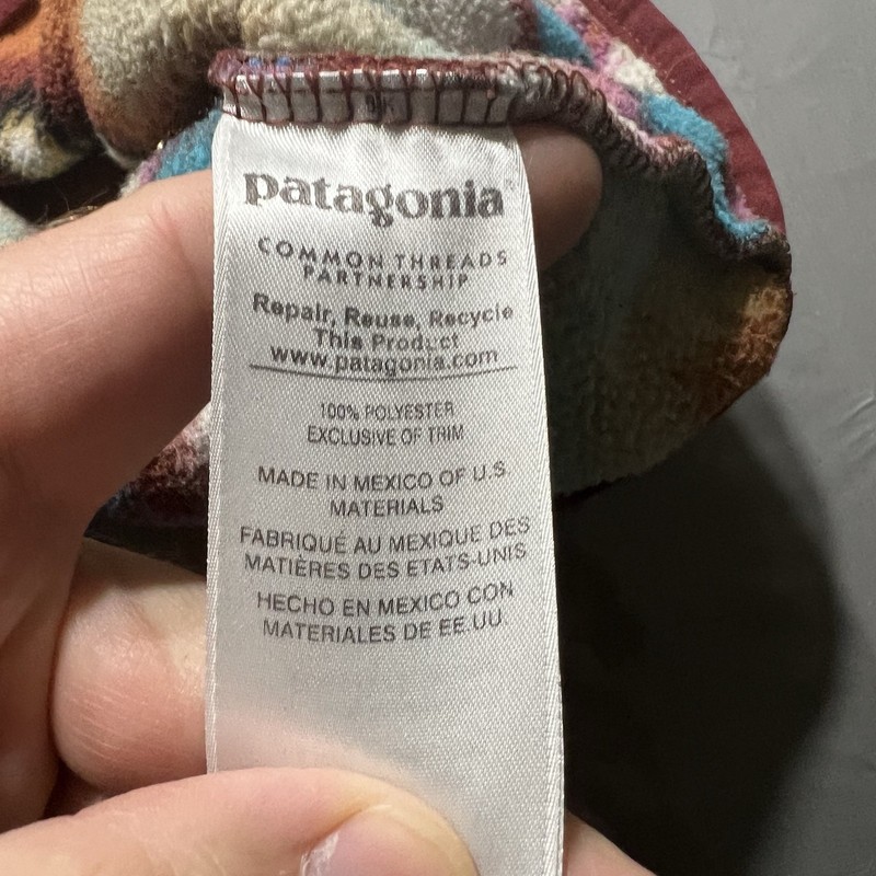Patagonia Synchilla Snap-T Fleece Pullover Women’s XS Timber Twist Aztec 25455 gallery