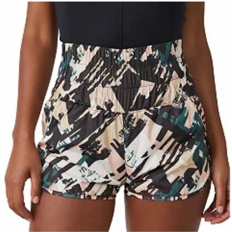 FP Movement by Free People “The Way Home” Printed Shorts High Rise – Medium