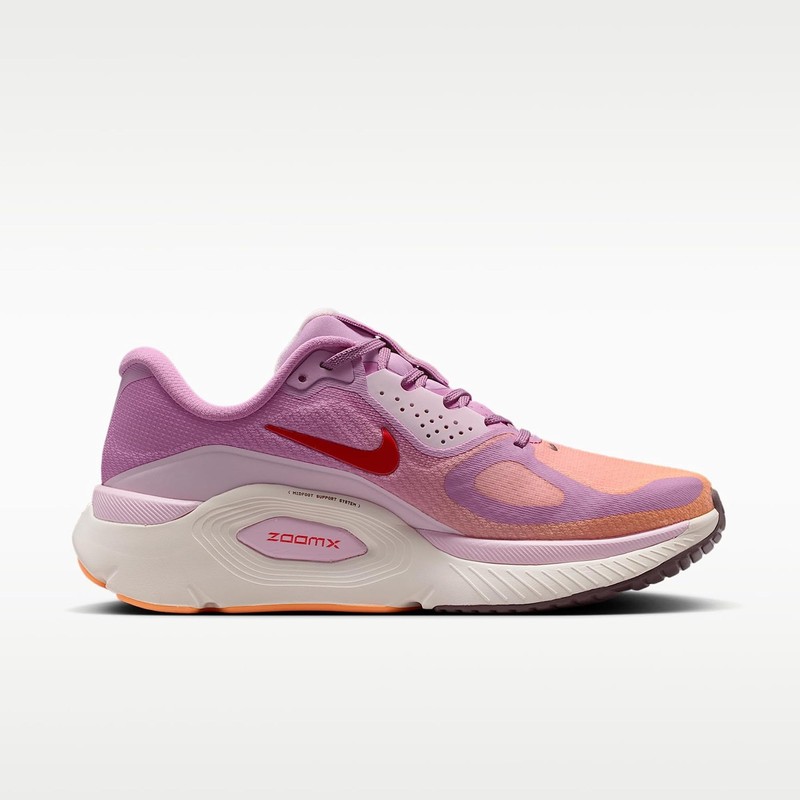 Nike Structure Plus Women's Road Running Shoes (Light Magenta/Orange Pulse/Pink gallery