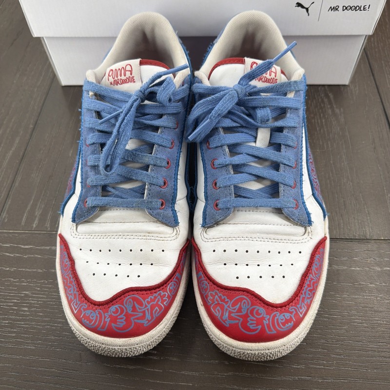 Rare Puma x Mr Doodle Ralph Sampson Size 10.5 Sneakers