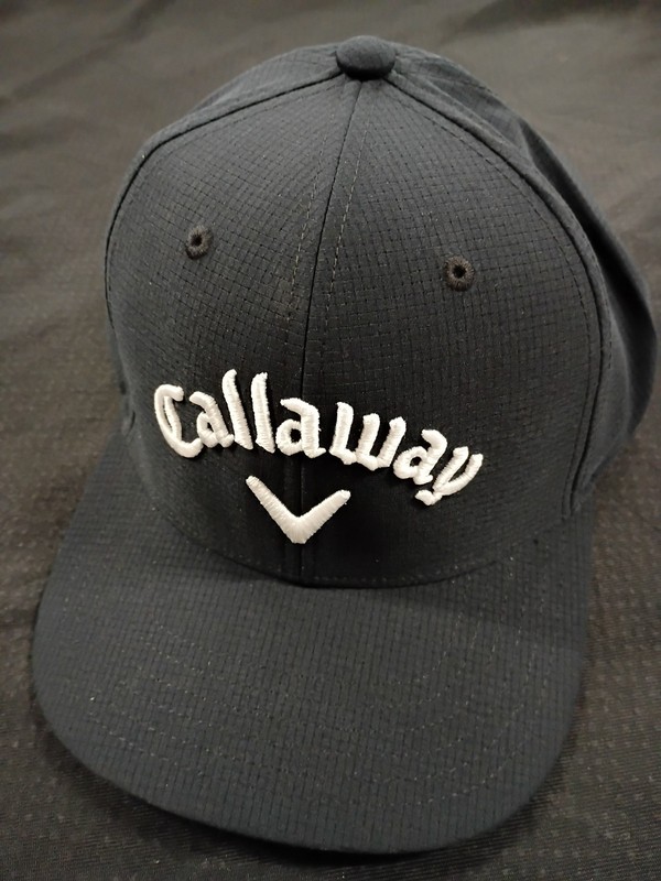 NWT Callaway Golf Performance Pro Tour Cap Odyssey Hat – Black/White, Adjustable