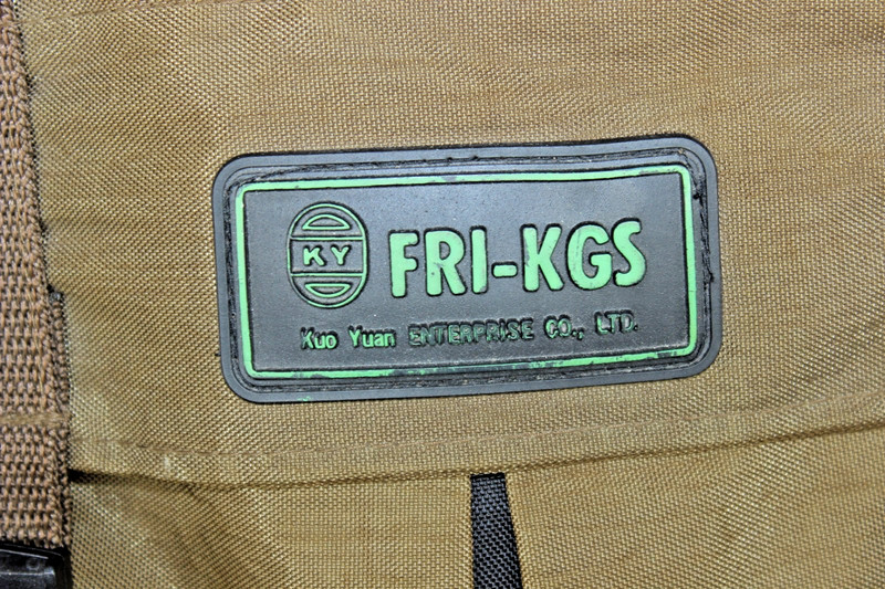 FRI-KGS Olive Green Convertible Duffle / Backpack 21"x15"x7" gallery