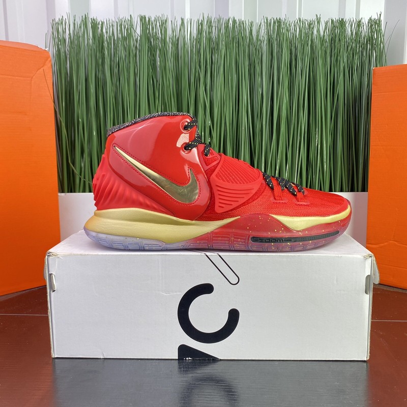 Nike Kyrie 6 NBY All Star Trophies Triple Red Mens Shoes CD5028 900 Size 9-10 gallery