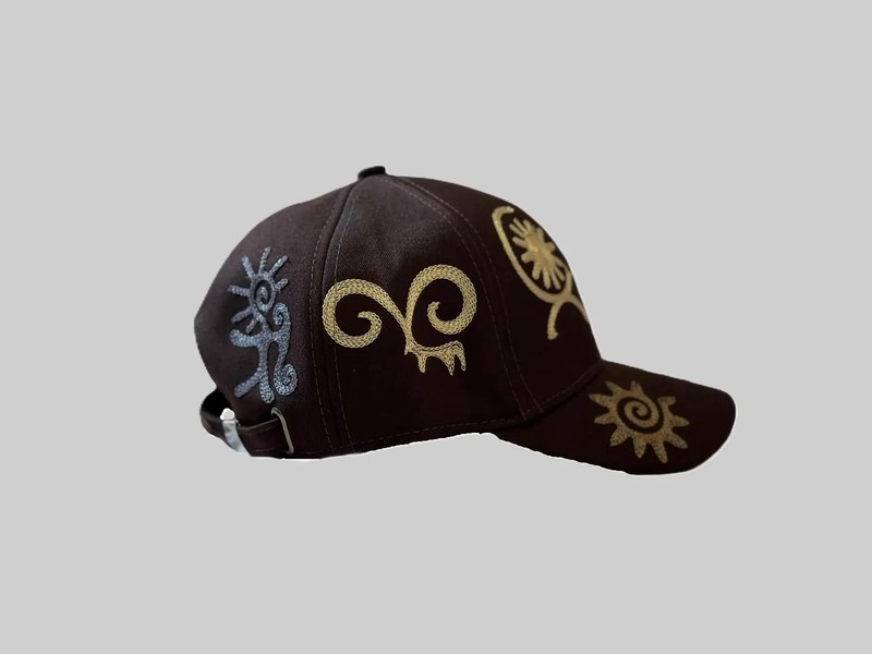 Kyrgyz Petroglyph Baseball Caps Kazakh Uzbek Central Asian Ethnic Design Hat gallery