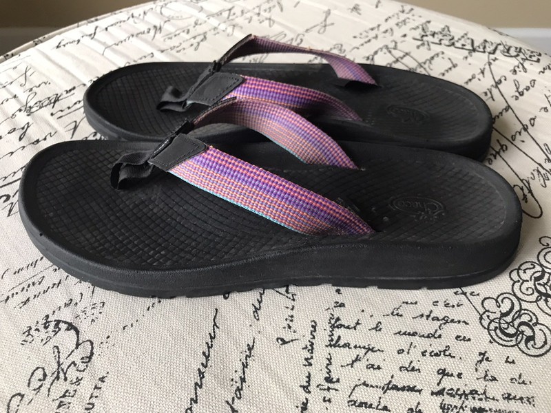Chaco Women’s Lowdown Flip Flop Sandal Rising Pink Yarrow Size 8