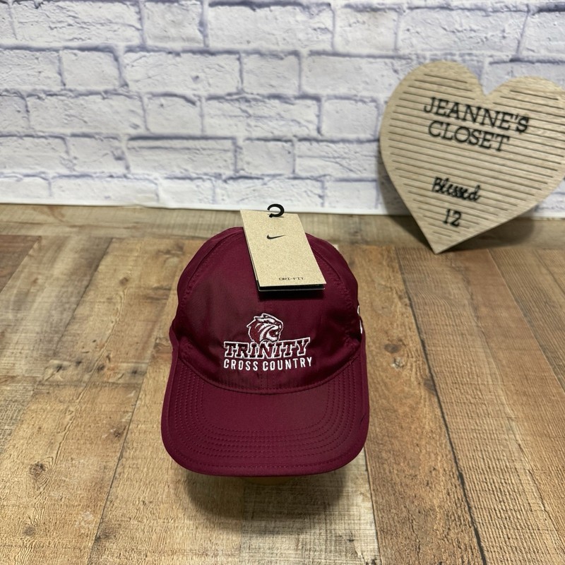 Nike Dri-Fit Trinity Cross Country Featherlight Maroon CJ7082-692 Running Hat