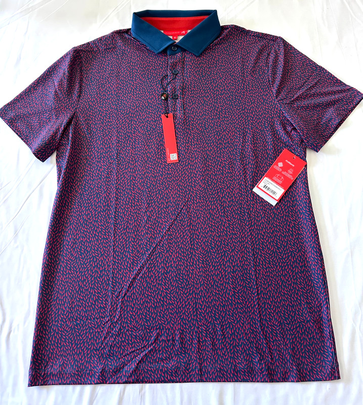 Redvanly Stearn Polo Color Rio Size Medium New With Tag