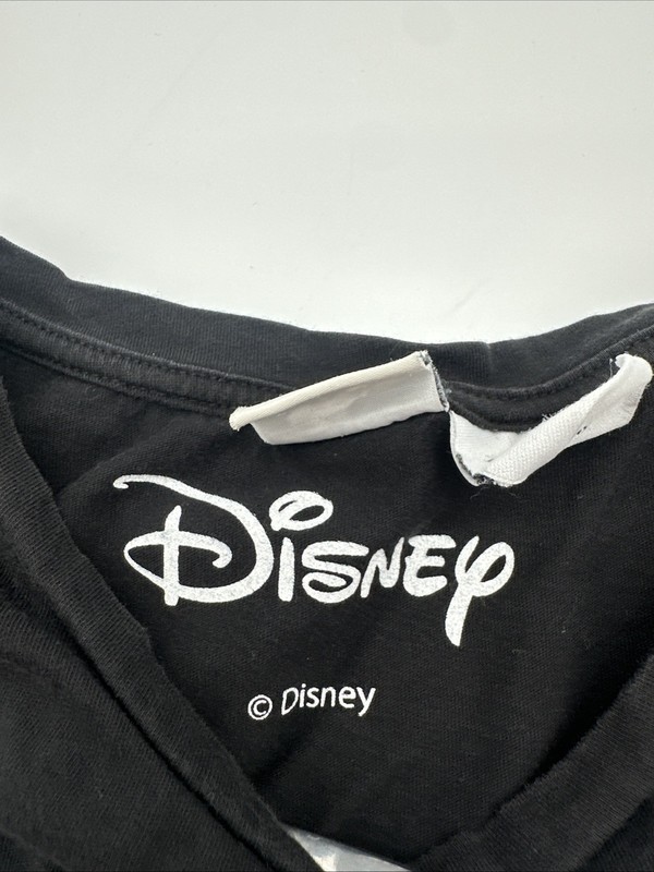 Disney Jacqueline De Yong T-Shirt Women X-Small Graphic Print Black..#24630 gallery