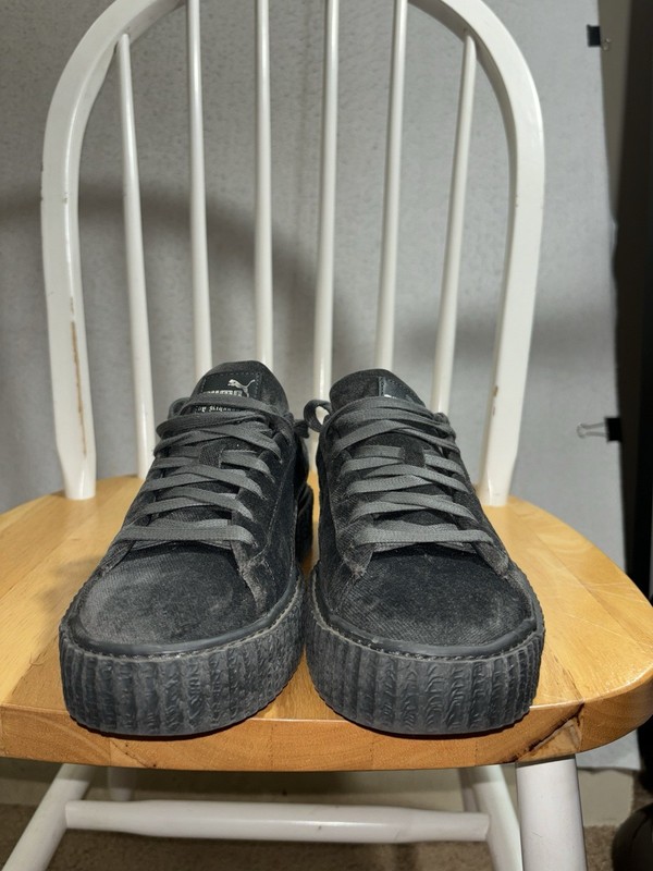 Puma Fenty x Velvet Creeper 364466-03 Womens US 10 Shoes Glacier Gray Sneakers gallery