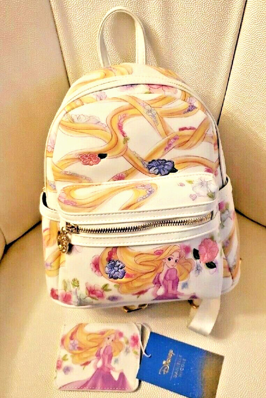 Danielle Nicole Disney Mini Backpack & Cardholder Tangled Rapunzel NEW