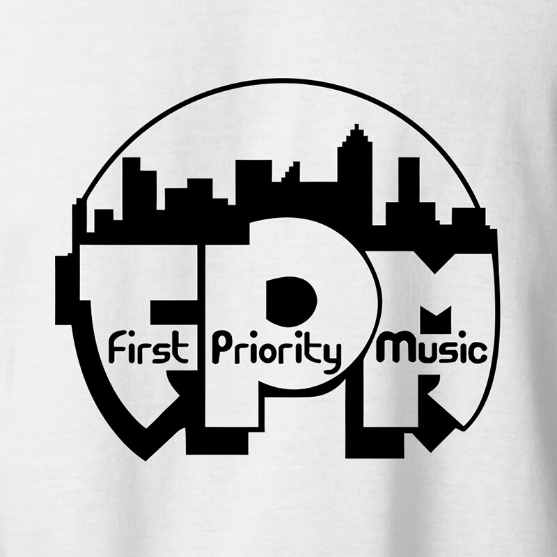 FIRST PRIORITY MUSIC T-Shirt City Skyline Hip Hop Festival Gear S-6XL Tee