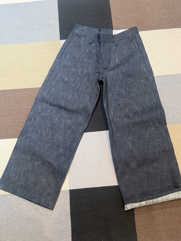 19oz Raw Japanese Selvedge Denim. 32×30. NWOT