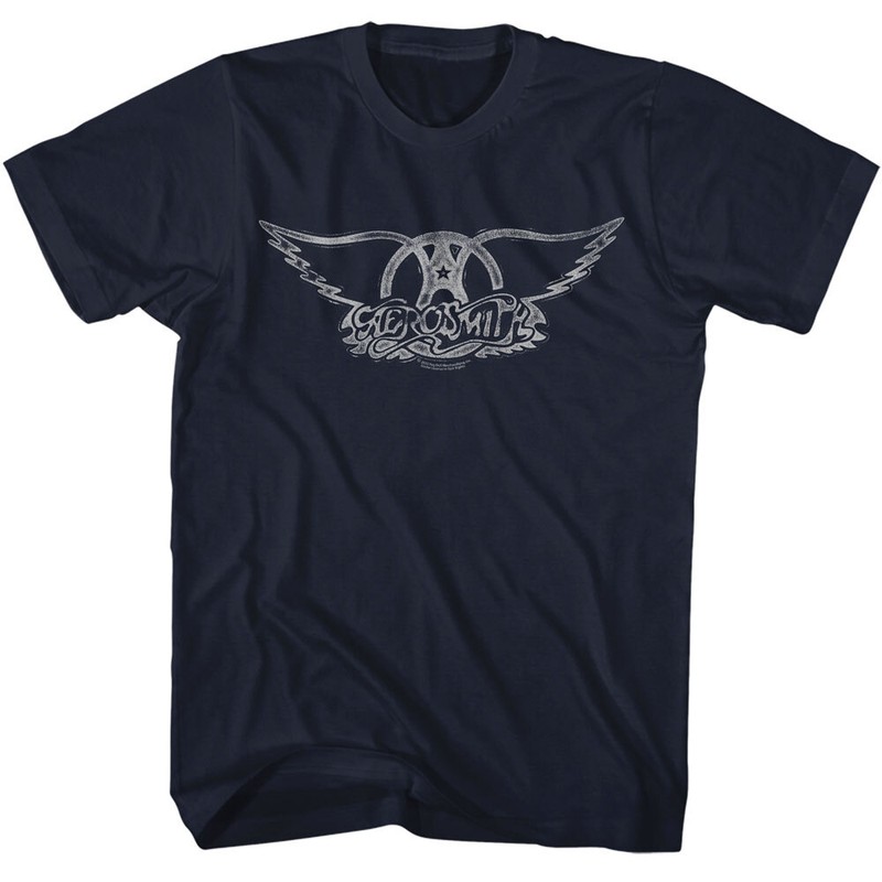 Aerosmith Freedom Icon Band Logo Men’s T Shirt Rock Band Music Merch