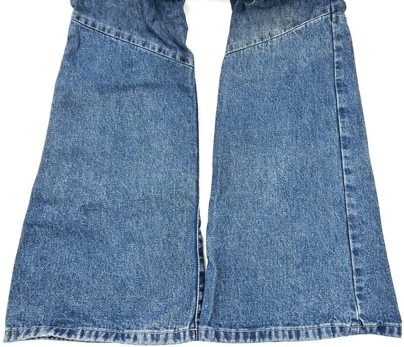 Vintage HOT KISS BASIC DENIM Women's Hippie Low Rise Pants - Size 5 gallery