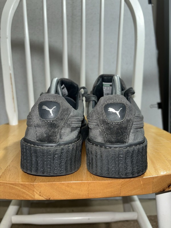 Puma Fenty x Velvet Creeper 364466-03 Womens US 10 Shoes Glacier Gray Sneakers gallery