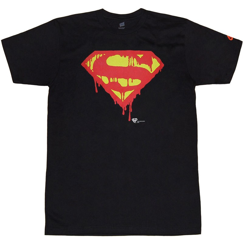 Death Of Superman Symbol T-Shirt