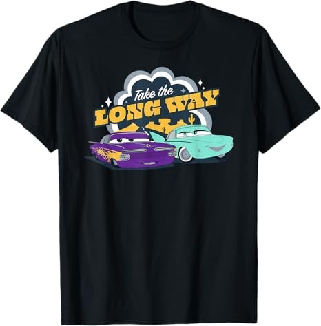 Disney Pixar Cars On The Road Ramone & Flo T-Shirt Size S - 5XL Gift For Friends gallery