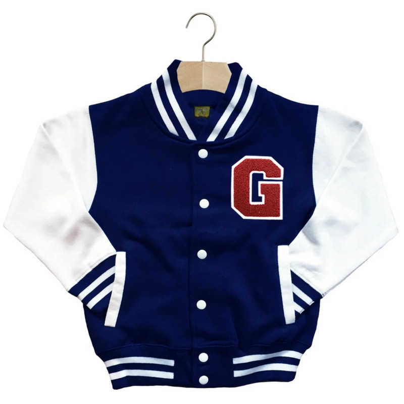 CLASSIC VARSITY BASEBALL JACKET UNISEX PERSONALIZED GENUINE US E COLLEGE LETTER gallery
