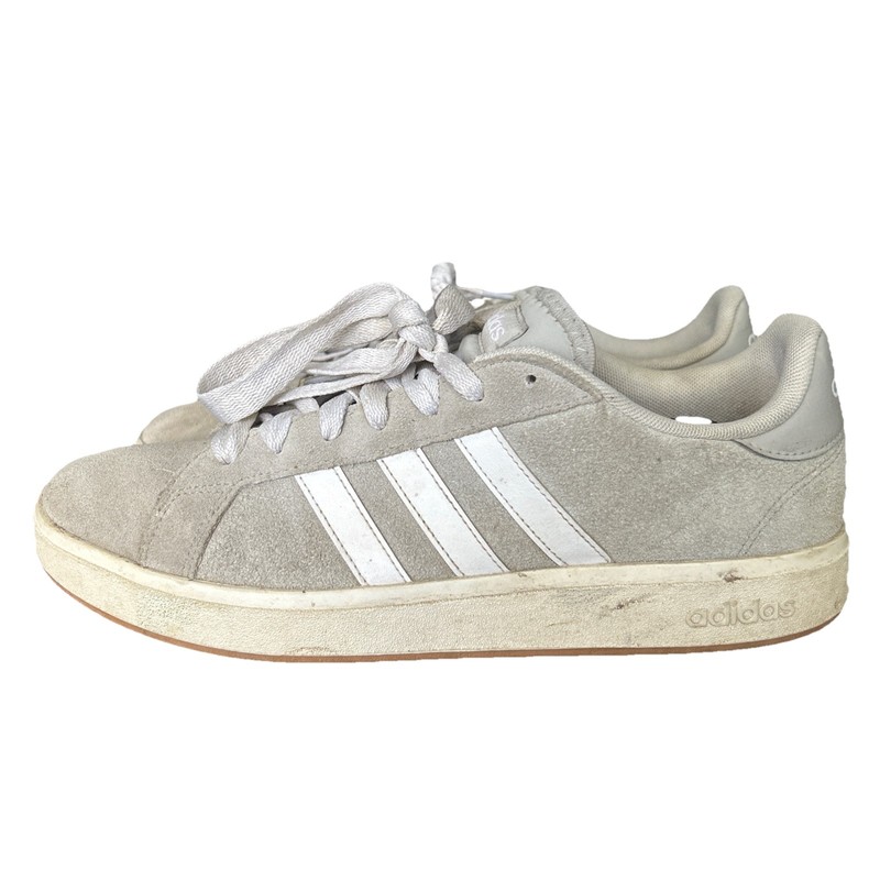 Grey Adidas Grand Court Alphas Mens Size 10.5