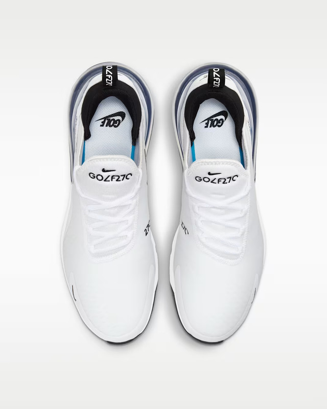 Nike Air Max 270 GOLF White/Pure Platinum/Black [CK6483-102] - Sizes 9.5-13 gallery