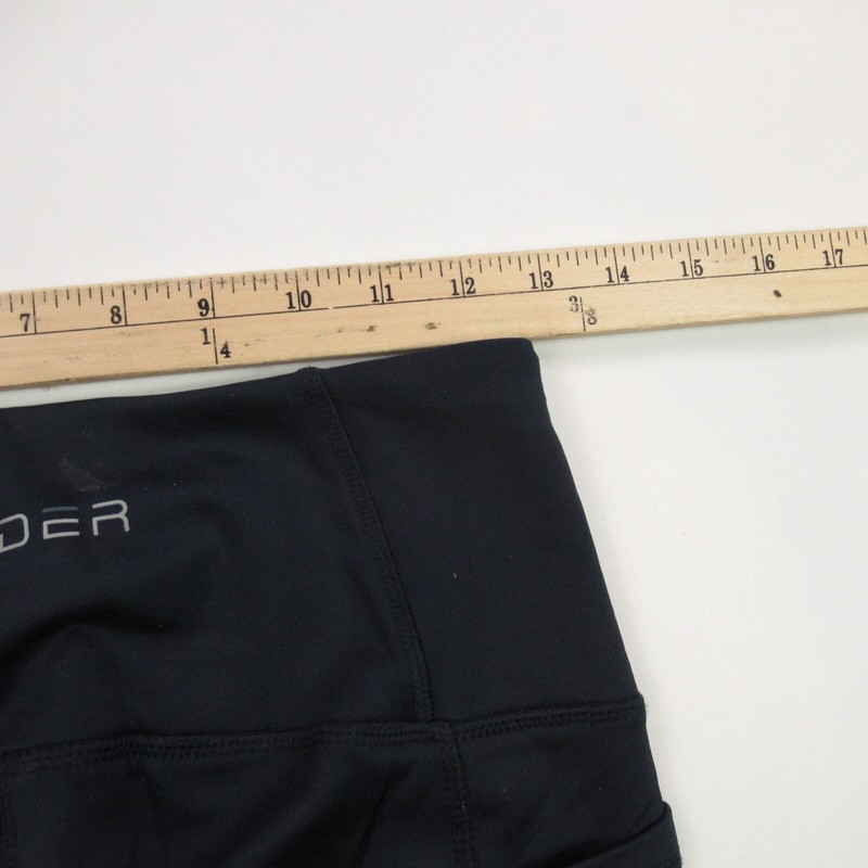 Sypder Leggings Womens Medium Stretch Lightweight Navy Running Yoga gallery