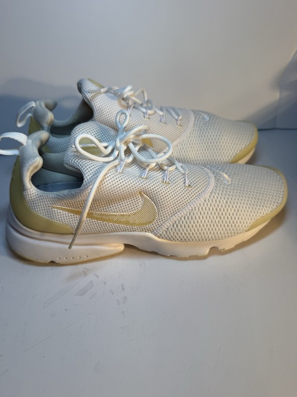 Nike Presto Fly Triple White Running Shoes Sneaker Men Size 8.5