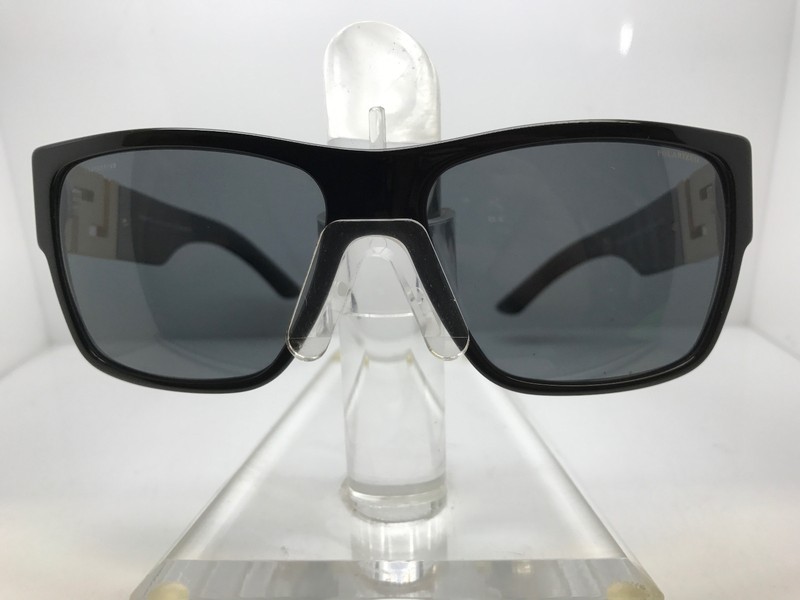 Authentic VERSACE SUNGLASSES VE4296 GB1/87 BLACK/DARK GREY LENS gallery