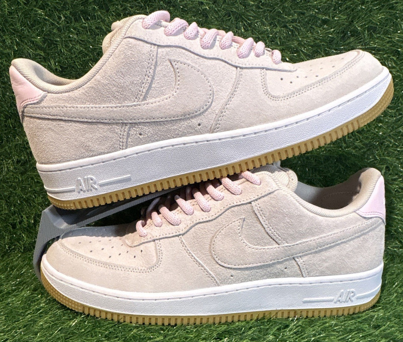 Nike SB Air Force 1 Low Light Orewood Brown Pink Suede Gum HM8517-100