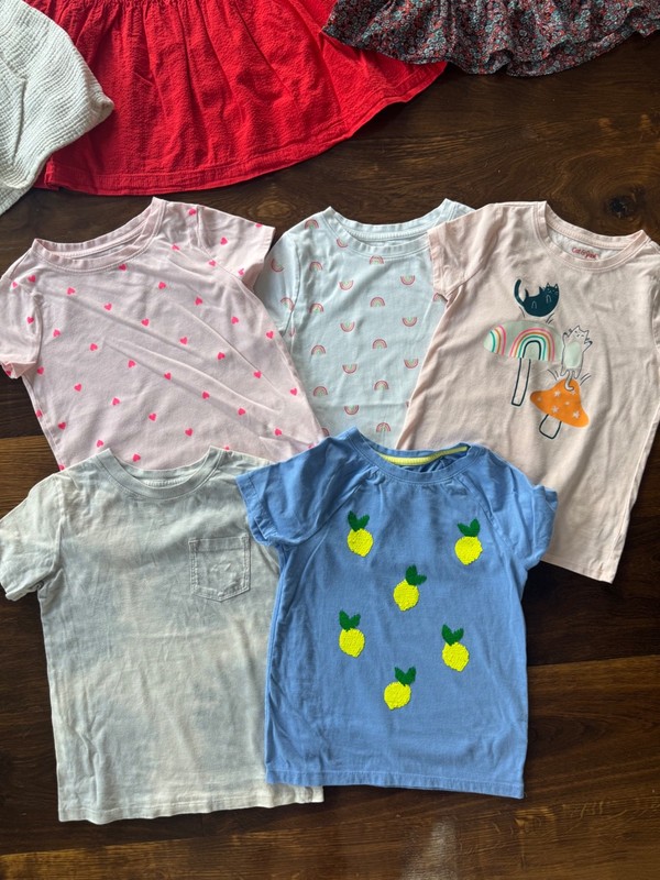 37 Piece Girls Size 7/8 (M) Gap, Crewcuts & Carters Summer Clothes Lot gallery