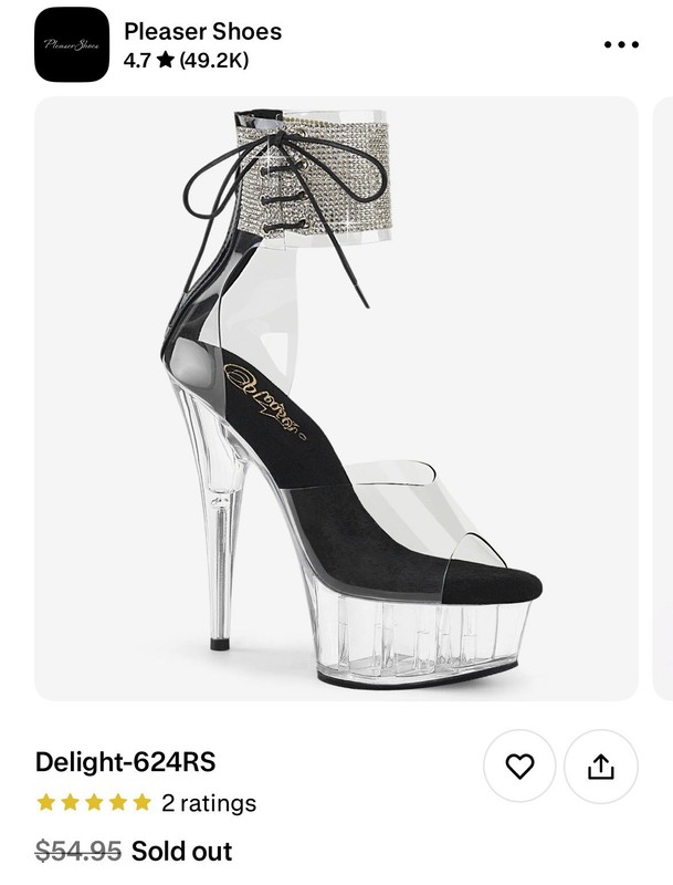 Pleaser Delight 624RS