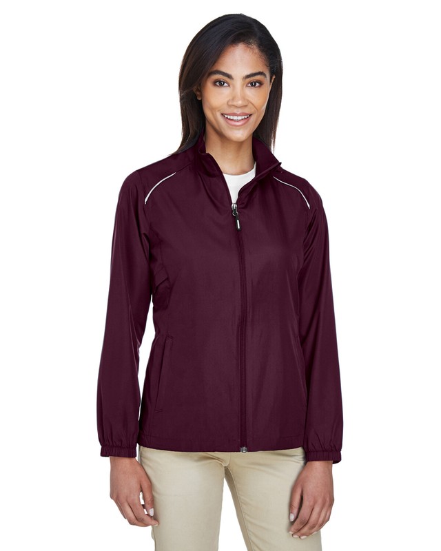 Core 365 Ladies’ Motivate Unlined Lightweight Jacket 78183 Chin Guard XS-3XL