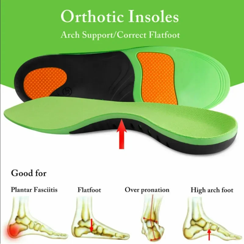 Orthotic Shoe Insoles Inserts Flat Feet High Arch Support For Plantar Fasciitis gallery