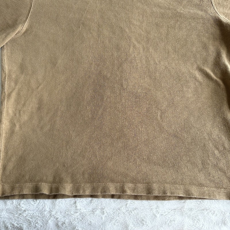 Buck Mason Field-Spec Shirt Tee Mens XXL 2XL Tan Cotton Heavy Military Boxy Crew gallery