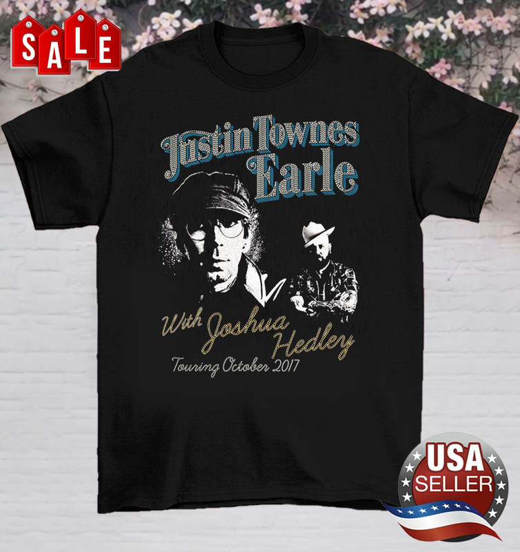 Justin Townes Earle Joshua Hedley Unisex Cotton White Shirt All Size