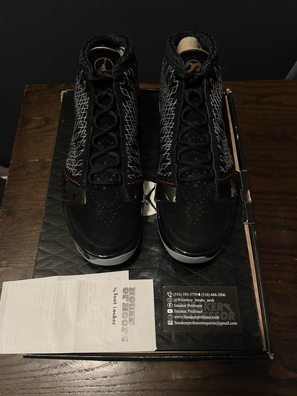 Size 10.5 Nike Air Jordan 23 XX3 OG Black Stealth Vintage w/Box 318376-001 Rare