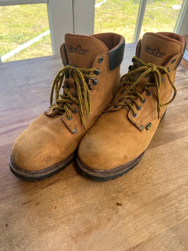 Cactus 611S Men’s Steel Toed Work Boot Size 12