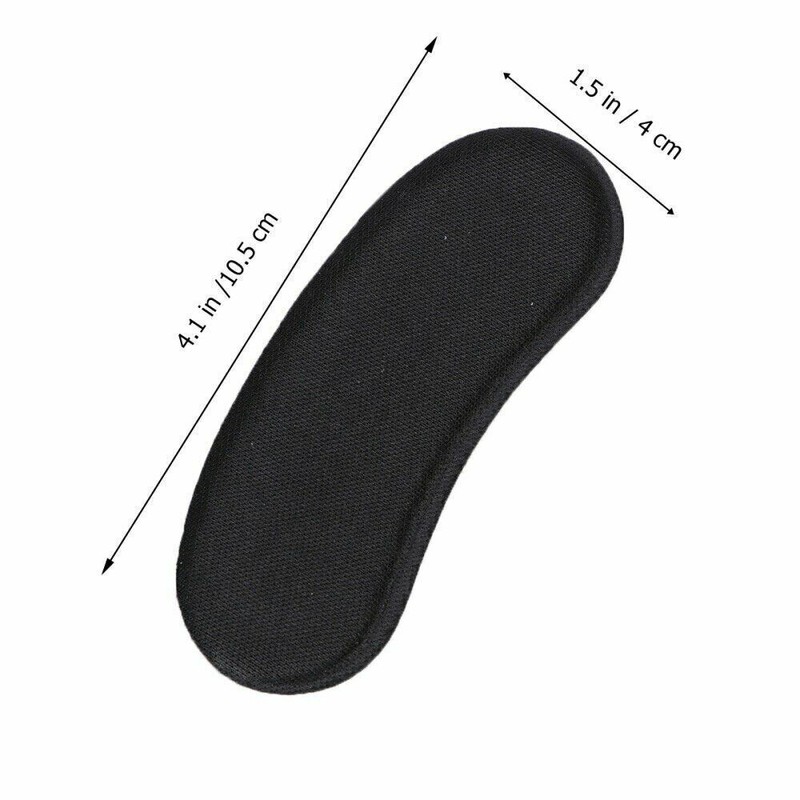 2 Pairs Fabric Shoe Pads Inserts Cushion Liner Grip Back Heel Inserts Insoles gallery