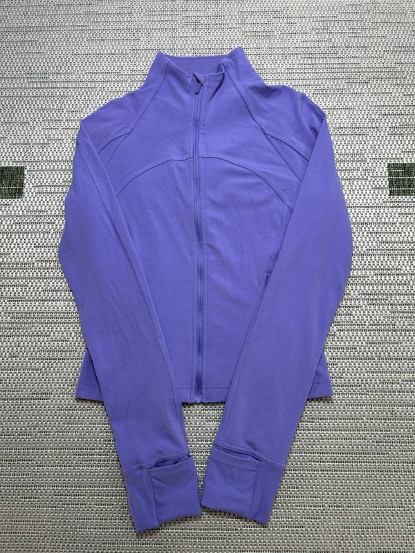 Lululemon Define Jacket Womens 6 Purple Full Zip